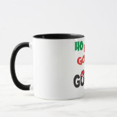 Mug Drôle Père Noël HO HO HO HO Gotta Go (Gauche)