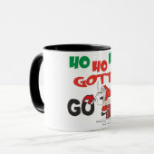 Mug Drôle Père Noël HO HO HO HO Gotta Go (Devant gauche)