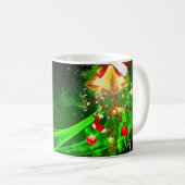 Mug Drôle Père Noël Trump 2024 Rendre Noël super  (Devant droit)