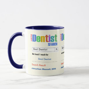 Mug Drôle personnalisé Meilleur cadeau Dentiste