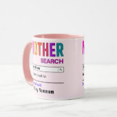 Mug Drôle personnalisé Meilleur cadeau maman (Devant gauche)