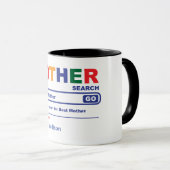 Mug Drôle personnalisé Meilleur cadeau maman (Devant droit)