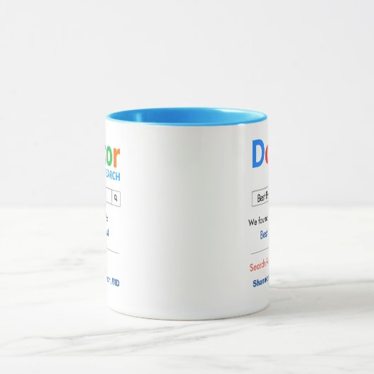 Mug Drôle personnalisé meilleur cadeau psychiatre (Centre)