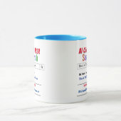 Mug Drôle personnalisé Meilleur Conversation d'IA util (Centre)