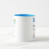 Mug Drôle Personnalisé Meilleur Dermatologue (Centre)