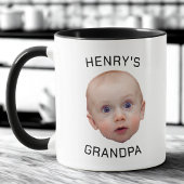 Mug Drôle personnalisé visage bébé
