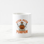 Mug Drôle Peter Peter Citrouille Halloween Squelette C (Centre)