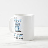 Mug Drôle Petit Chouette Dit (Devant gauche)