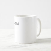 Mug Drôle PhD étudiant Mug-Cute Cat-humour académique (Devant droit)