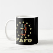 Mug Drôle Photo Fafo Trump (Gauche)