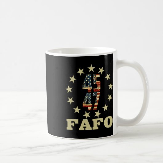 Mug Drôle Photo Fafo Trump (Droite)