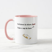 Mug Drôle Phrase Goblin Mode Napping Chat Verre Froste (Gauche)