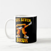 Mug Drôle Pi Day Six Seven Bruh 6 7 Math Meme Enfants (Gauche)
