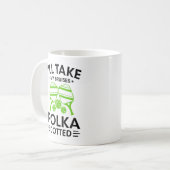 Mug Drôle pickleball je vais prendre mes ecchymoses po (Devant gauche)