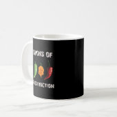 Mug Drôle piment piment tête épicé aliments chauds épi (Devant gauche)