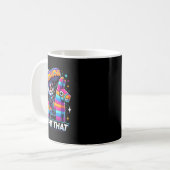 Mug Drôle Pinatas Du Parti Mexicain J'Ai Touché Ce Cin (Devant gauche)