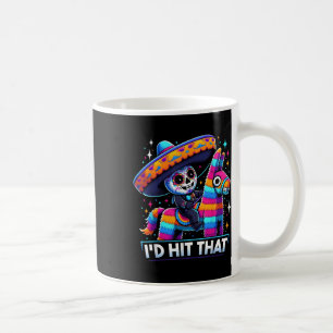 Mug Drôle Pinatas Du Parti Mexicain J'Ai Touché Ce Cin