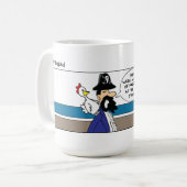 Mug Drôle Pirate de poulet (Devant gauche)