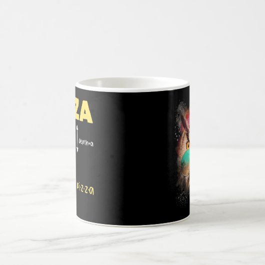 Mug Drôle Pizza Math Volume Calcul Aliments Lover (Centre)