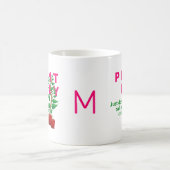 Mug Drôle PLANTE CRAZY LADY (Centre)