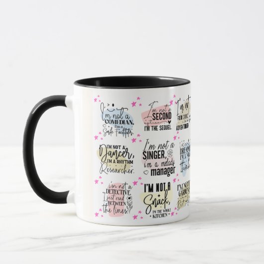 Mug Drôle Plusieurs Citations/ Citations (Gauche)