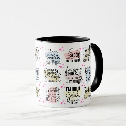 Mug Drôle Plusieurs Citations/ Citations (Devant droit)