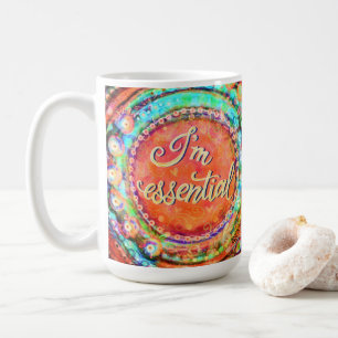Mug Drôle Plutôt Floral Essential Inspirivity
