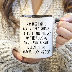 Mug Drôle, politique anti-Trump, cadeau libéral démocr