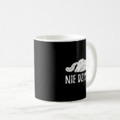 Mug Drôle Polonais Chat Pologne Polska (Devant droit)