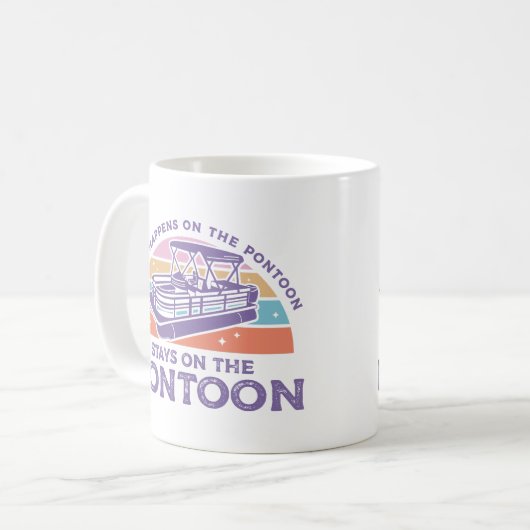 Mug Drôle Ponton Dit (Devant gauche)