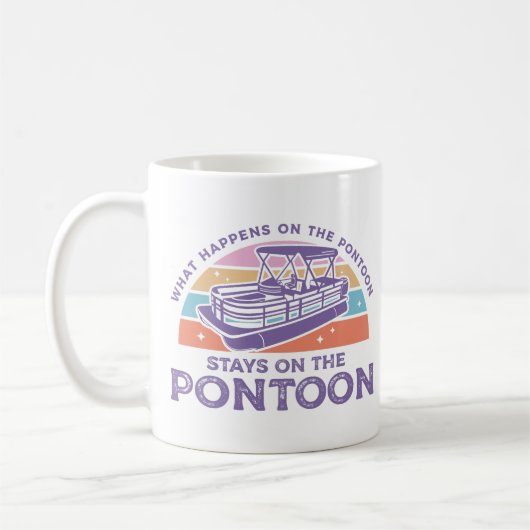 Mug Drôle Ponton Dit (Gauche)
