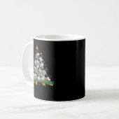 Mug Drôle Possum Arbre de Noël Ornament Décor Opossum (Devant gauche)