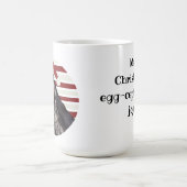 Mug Drôle Poulet De Noël Rouge Et Blancs (Centre)