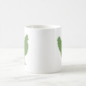Mug Drôle poulet moderne (Centre)