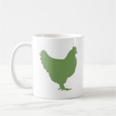 Mug Drôle poulet moderne (Gauche)