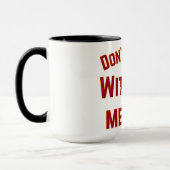 Mug Drôle Poulet - N'étouffez pas avec moi (Gauche)