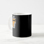 Mug Drôle Poulet Nuggets - Nutriments pas drogues (Devant gauche)