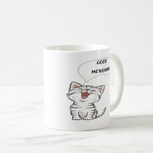 Mug Drôle Pour Les Amoureux de les chats (Devant droit)