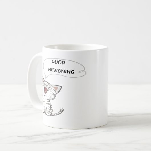 Mug Drôle Pour Les Amoureux de les chats (Devant gauche)