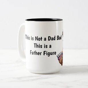 Mug drôle pour papa "Figure paternelle" Café pour