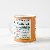 Mug Drôle Prescription RX Flu Medicine (Devant gauche)