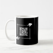 Mug Drôle président du Qr Trump 4547 Tee Trump Dancing (Gauche)