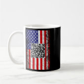 Mug Drôle président Qr Trump Code Danse (Gauche)