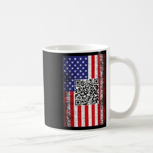Mug Drôle président Qr Trump Code Danse (Droite)
