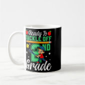 Mug Drôle Prêt À S'attaquer À La 2e Année Ck Dou Softl (Gauche)