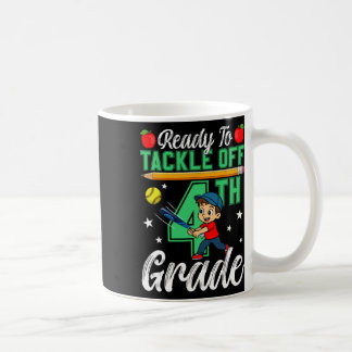 Mug Drôle Prêt À S'attaquer À La 4e Année Softll Ck À