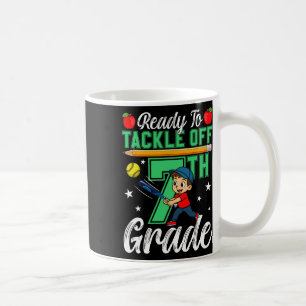 Mug Drôle Prêt à s'attaquer à la 7e année Softll Ck à