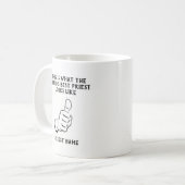 Mug Drôle Prêtre Cadeau Monde du meilleur incroyable n (Devant gauche)