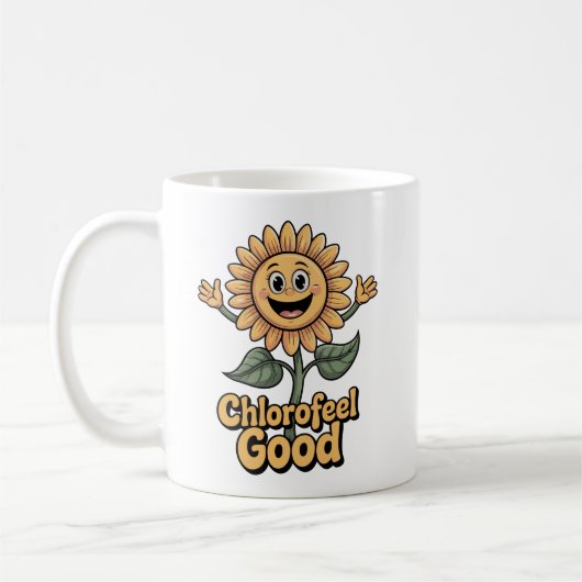 Mug Drôle Prof de Biologie Chlorofeel Bon Jeu de M (Gauche)