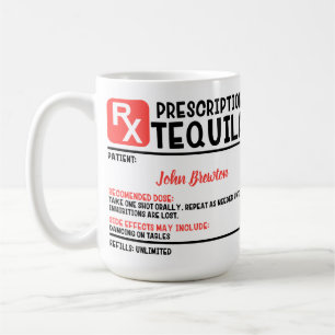 Mug Drôle Prononononcé personnalisé du docteur Tequila